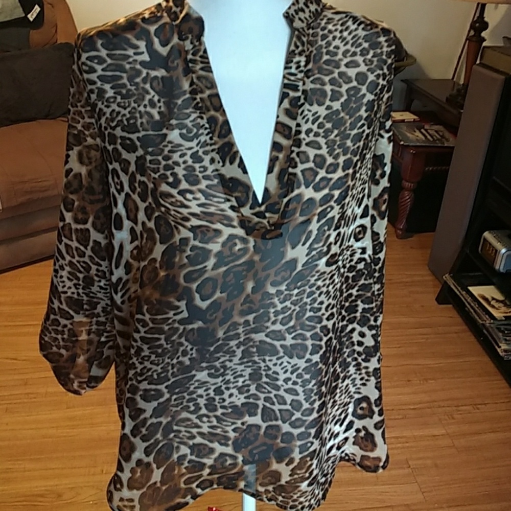 Leopard top small